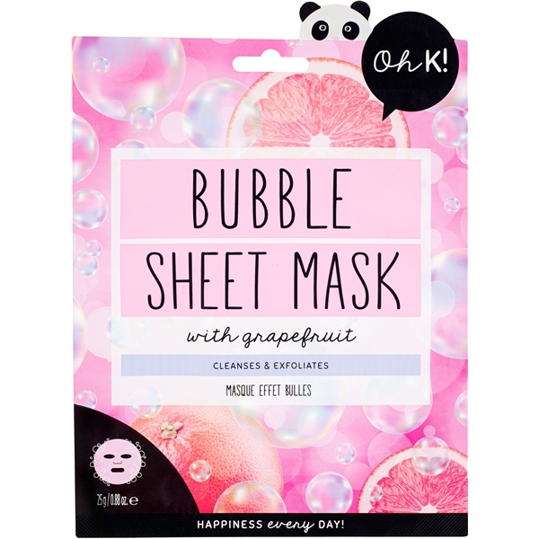 Oh K! Bubble Mask with Grapefruit