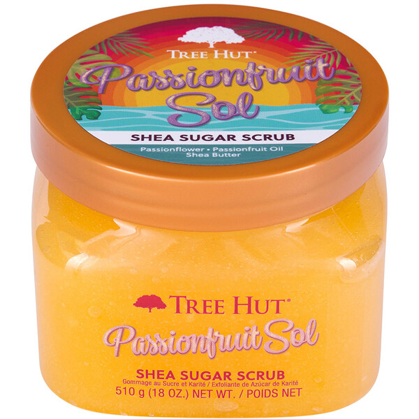 Tree Hut Passionfruit Sol Shea Sugar Scrub